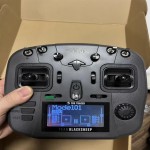 Blacks heep TBS MAMBO Ethix 2.4G Sender Fernbedienung mit niedrigerer Latenz und einziehbarem Ständer für RC Drone DIY